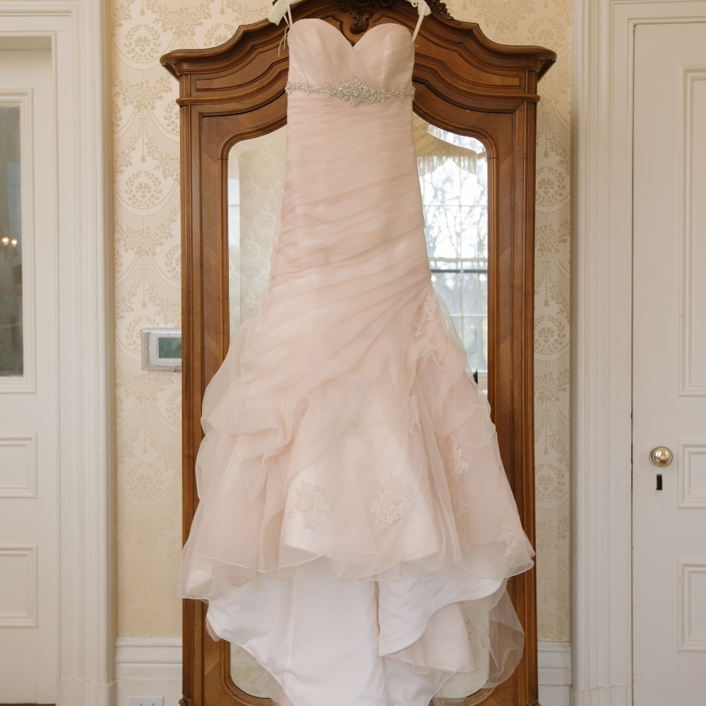Allure Couture Wedding Gown (Blush) 11882